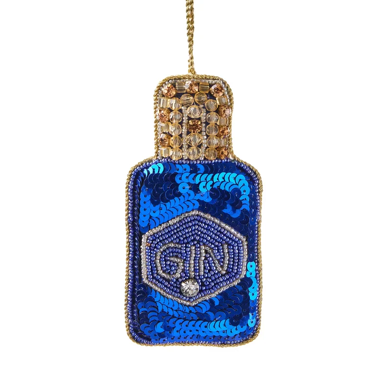 HANG ON Baumanhänger Pailetten Gin
