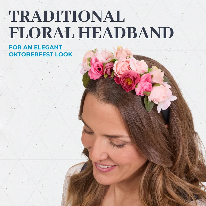 Floral Headband Rose