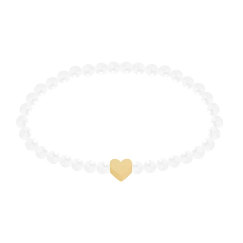 Perlen Armband Herz