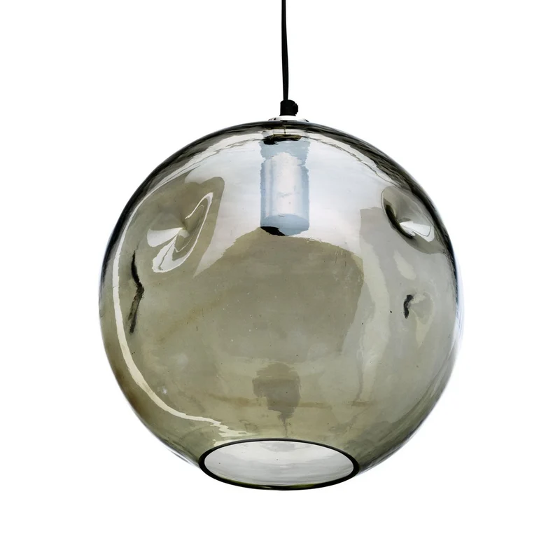 Glas Hängelampe Grün Bubella