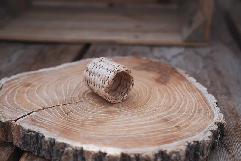 Serviettenring aus Rattan