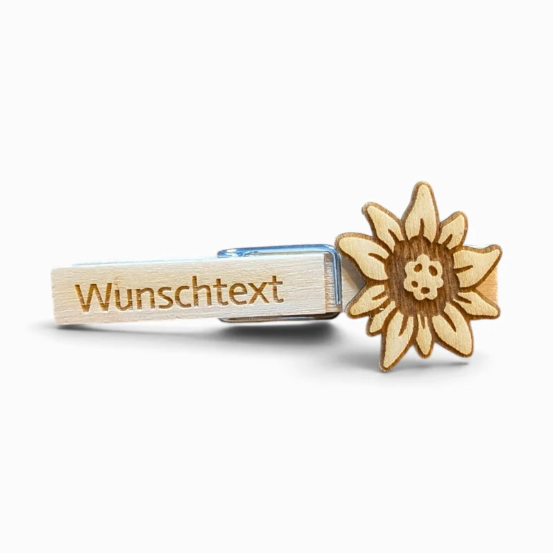 Glupperl/Wäscheklammer "Edelweiß"