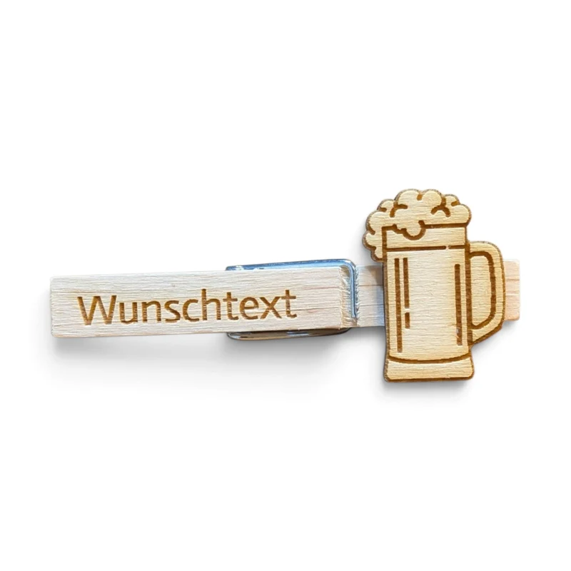 Glupperl/Wäscheklammer "Bierkrug"