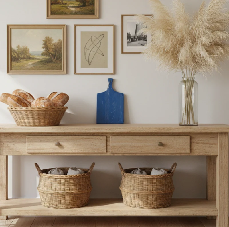 Navy blaues Charcuterie Board S – Cottage Stil