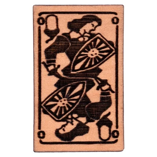 Eichelober Pin | Holz