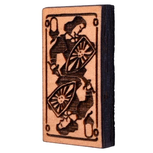 Eichelober Pin | Holz