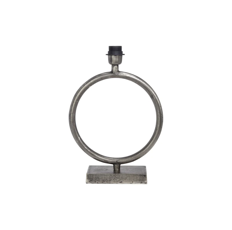 Stadthaus Lampenfuss Circle Silber 54cm