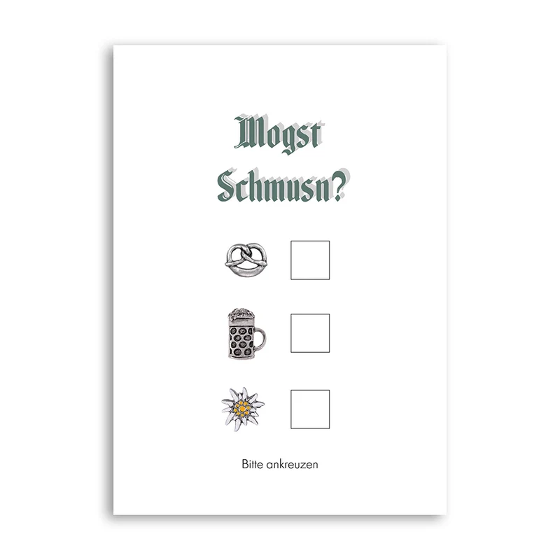 Gaudiknopf Postkarten-Set