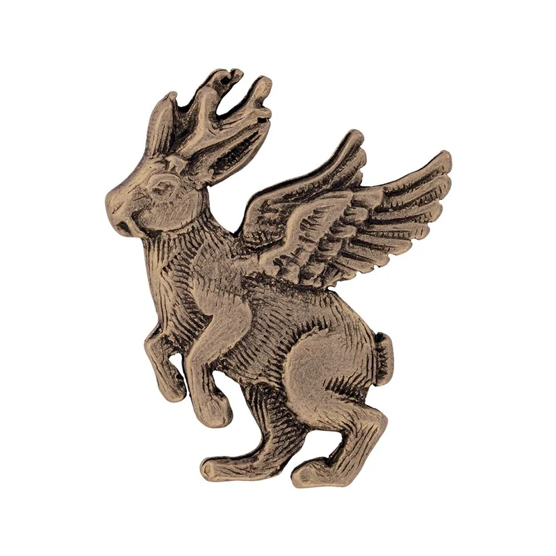 Wolpertinger Pin | altmessing