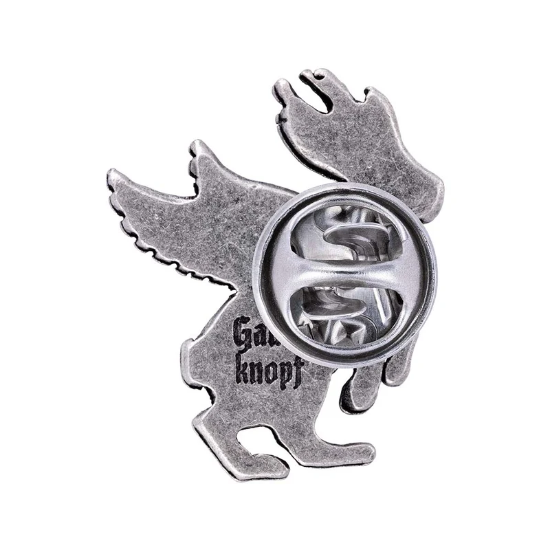 Wolpertinger Pin | altsilber