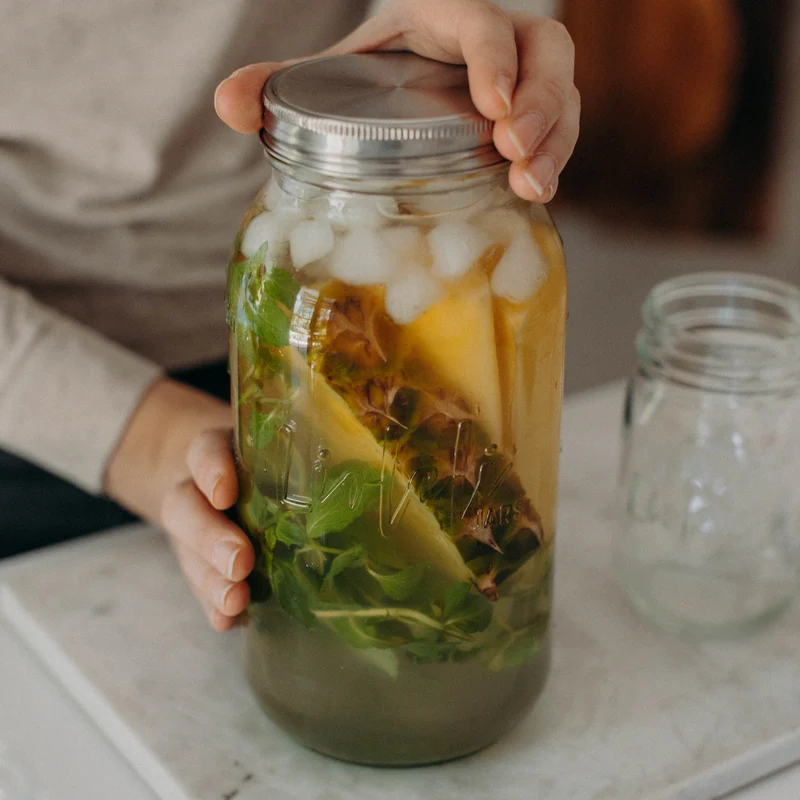 Lioleli Mason Jar | Wide | 2000 ml