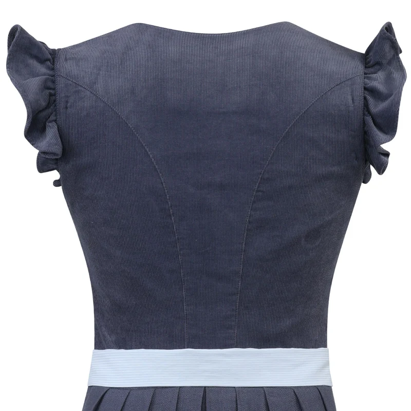 Teresa Bauer x MarJo Dirndl Navy Bloom 70 cm Marine Kollektion 2026