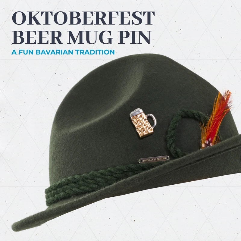 Oktoberfest Beer Mug Hat Pin