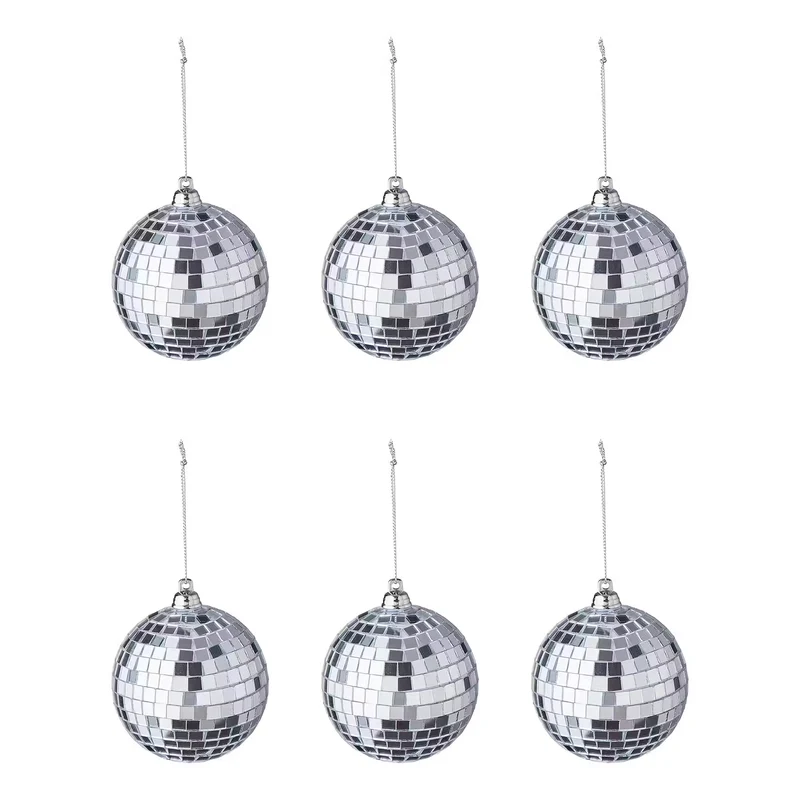 DISCO Spiegelkugel 6er-Set
