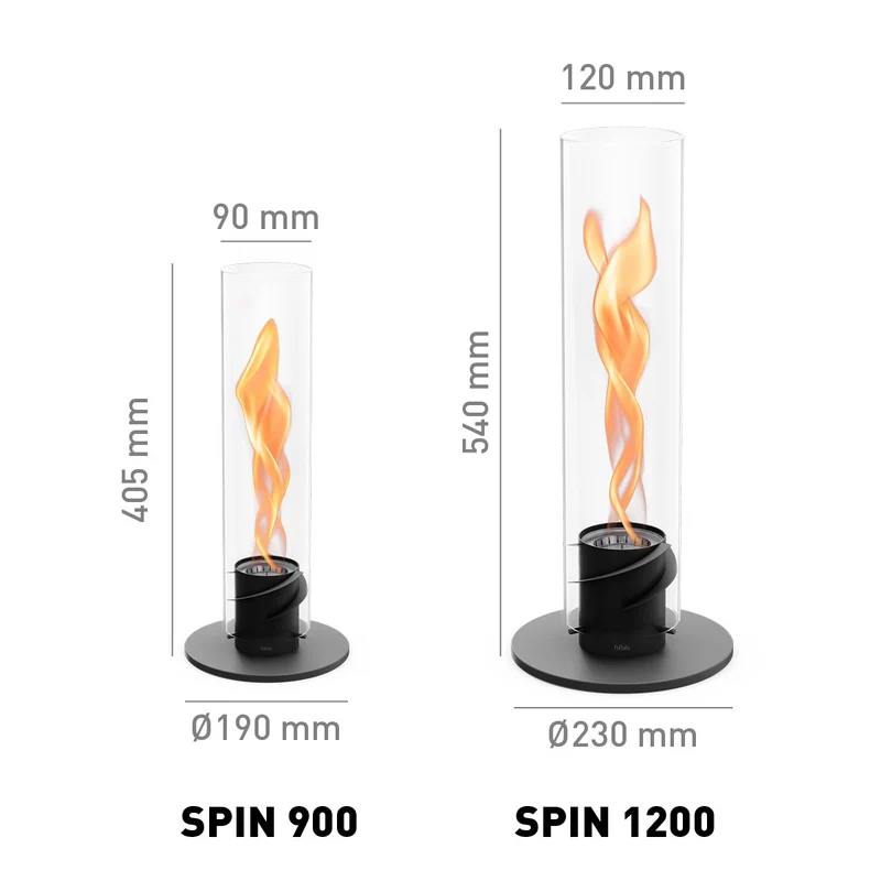 Höfats Spin Tischfeuer gold