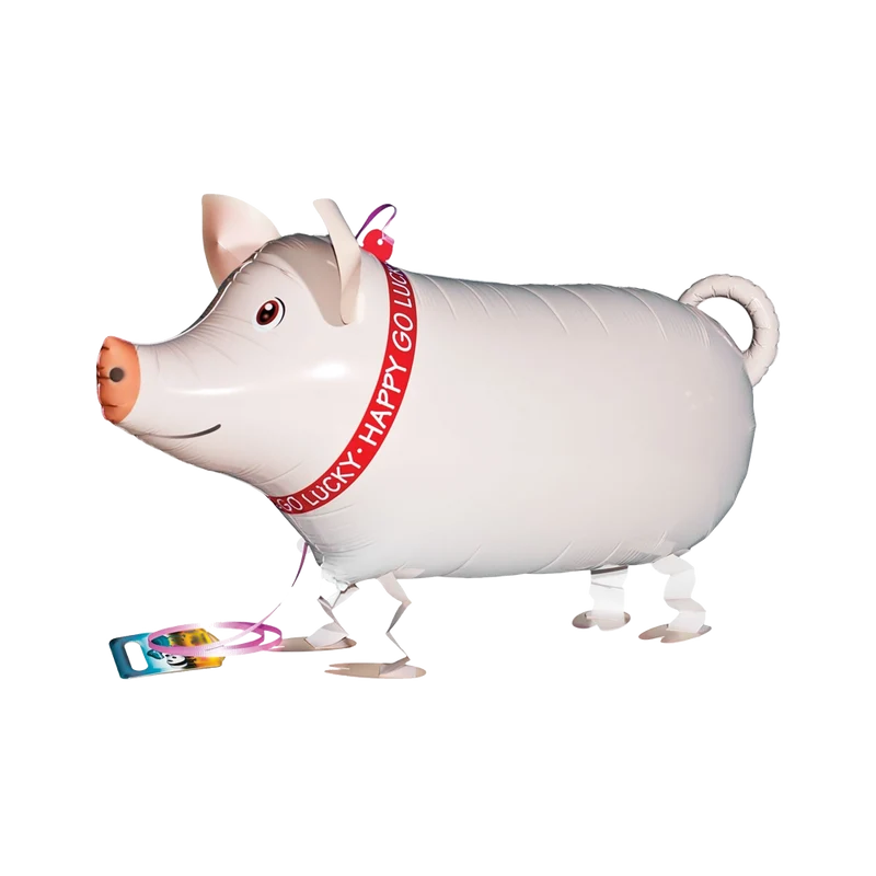 Airwalker Folienballon "Schweinchen" | 62cm