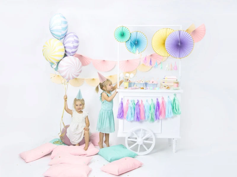 PartyHut Pastell Mix 6Stk.