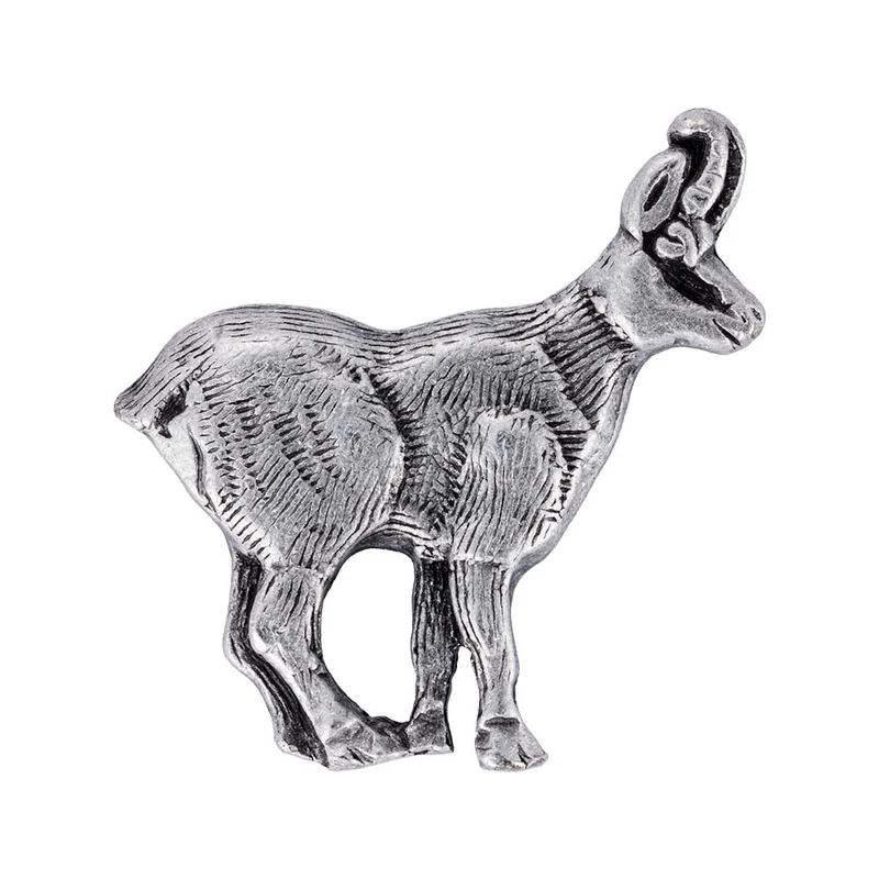 Gams Pin | altsilber
