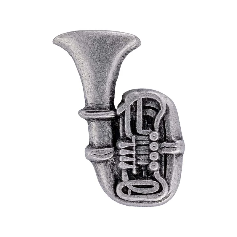 Tuba Pin | altsilber