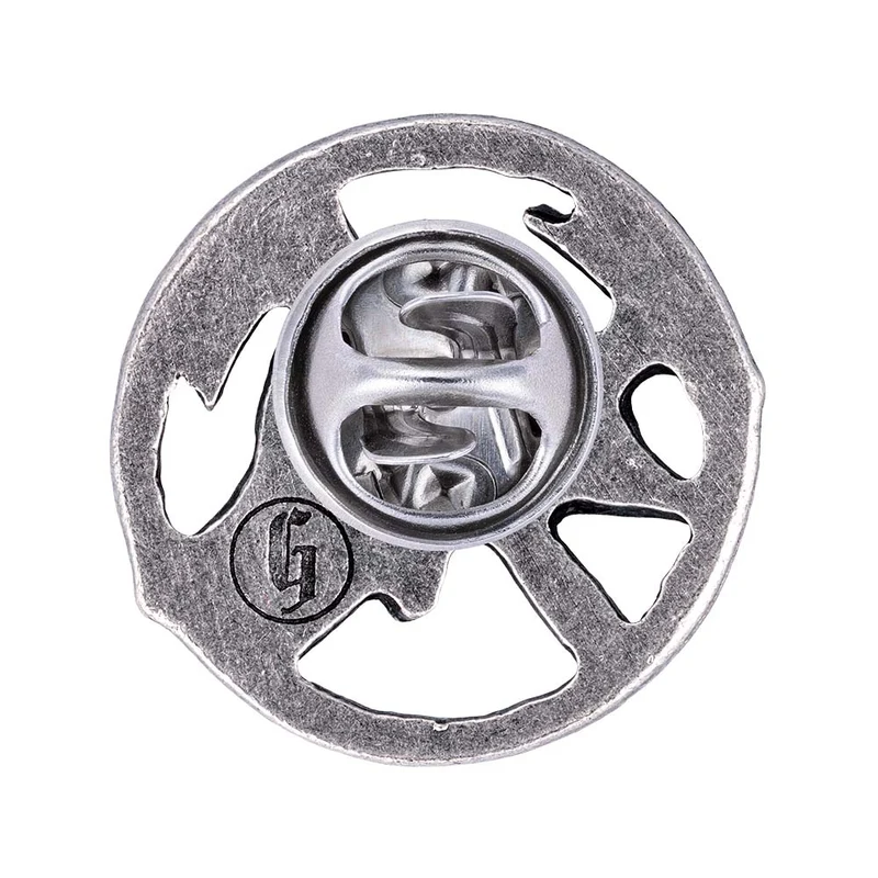 Zunftzeichen Feuerwehr Pin | altsilber