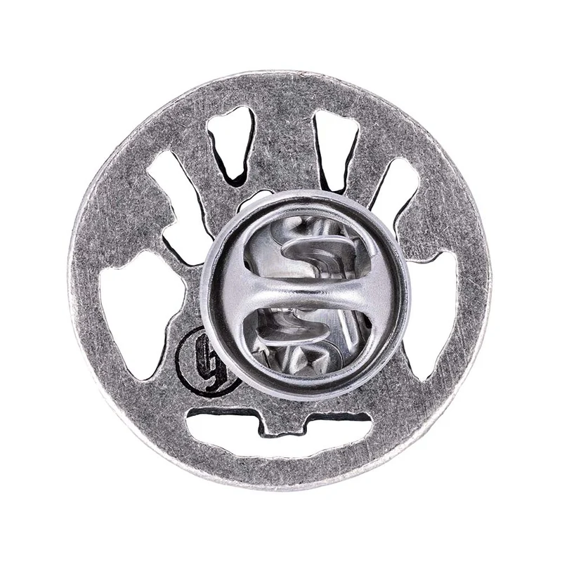 Zunftzeichen Brauer Pin | altsilber