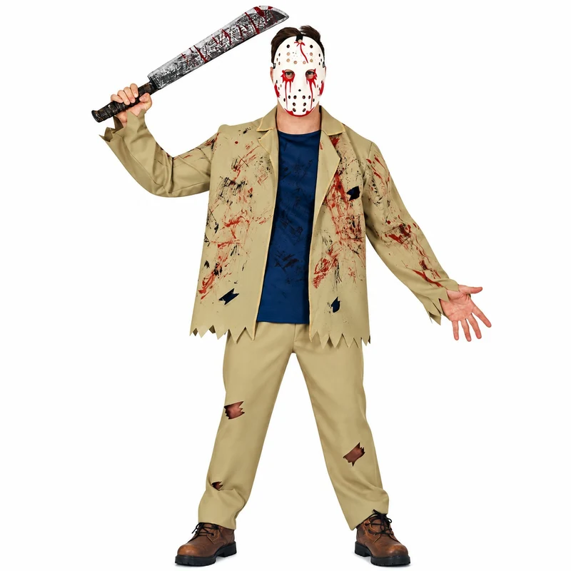 Halloween Herren Kostüm "Jason Dead" | 4-tlg.