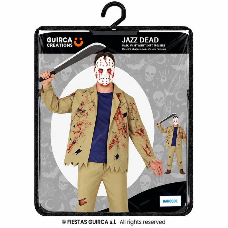 Halloween Herren Kostüm "Jason Dead" | 4-tlg.