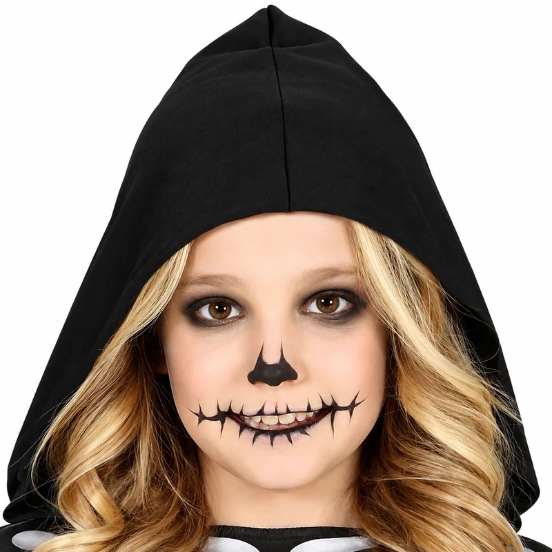 Halloween Kinderkostüm "Skelett Girl" | Kleid und Hose