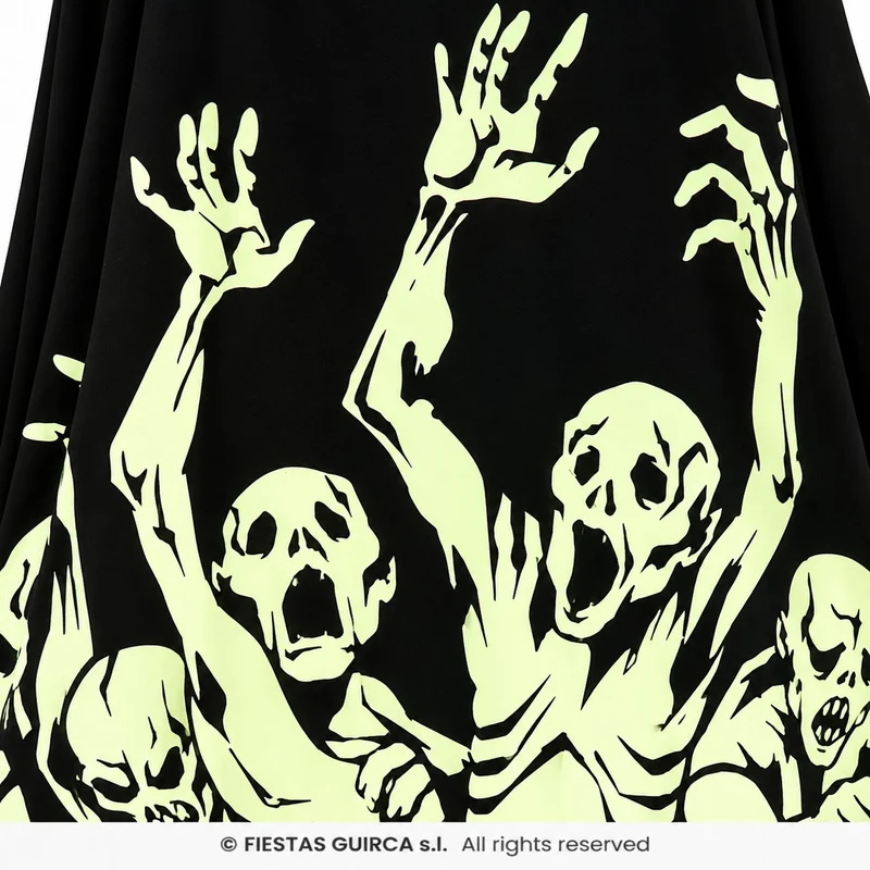 Halloween Kinderkostüm "Sensenmann" | Glow in the Dark