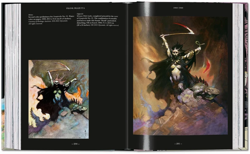 The Fantastic Worlds of Frank Frazetta. 45th Ed.
