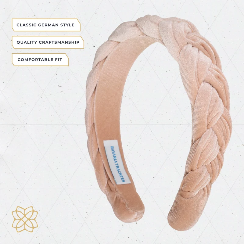 Braided Headband Gold