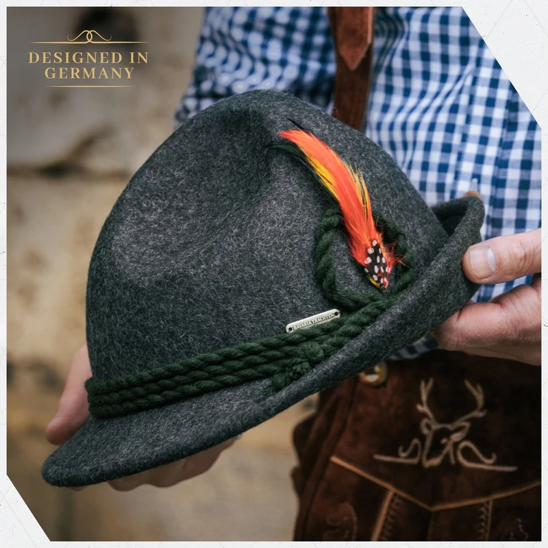 Men’s Oktoberfest Hat Felt Green