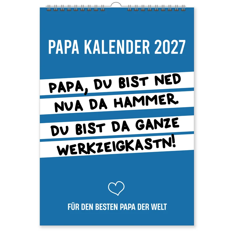 Der Bayerische PAPA Kalender 2027