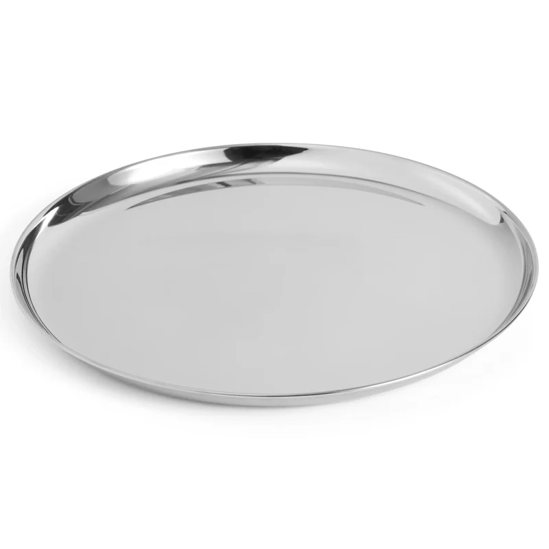 Servierschale Edelstahl Rund – Essential Steel von HAY