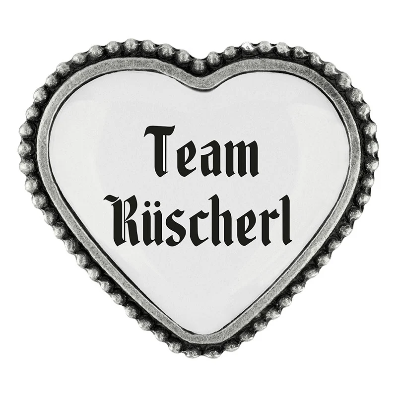Team Rüscherl Pin | Herz