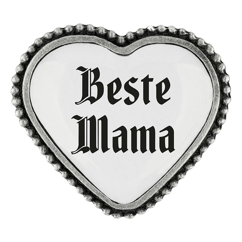 Beste Mama Pin | Herz