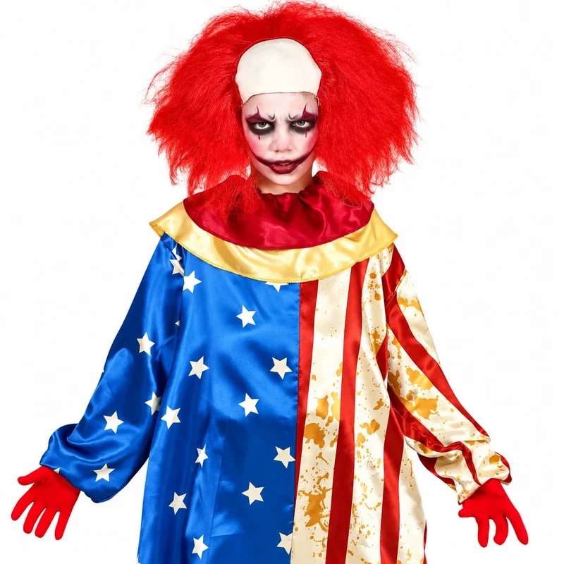 Halloween Kinderkostüm "Horror Clown USA" | Overall