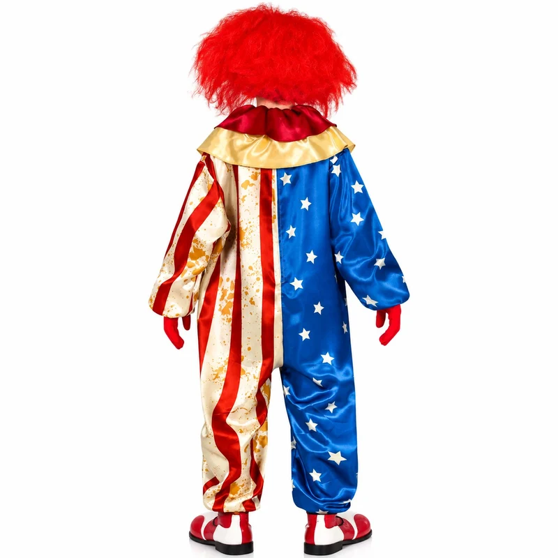 Halloween Kinderkostüm "Horror Clown USA" | Overall