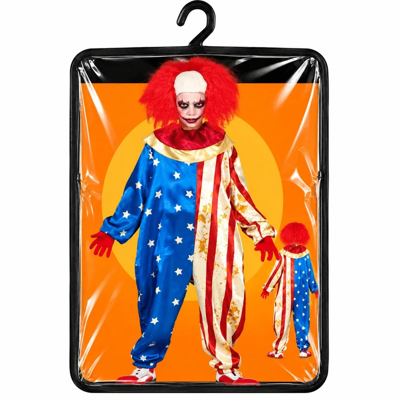 Halloween Kinderkostüm "Horror Clown USA" | Overall