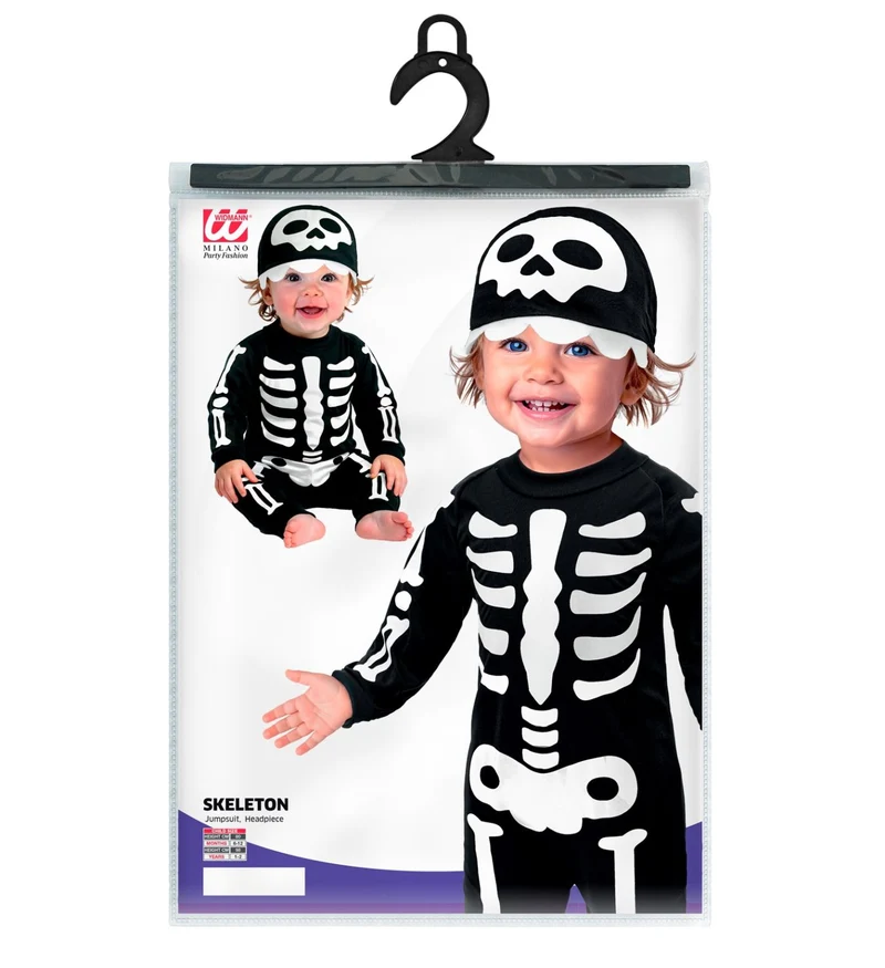 Halloween Babykostüm "Süßes Skelett" für Kinder | 2-tlg.