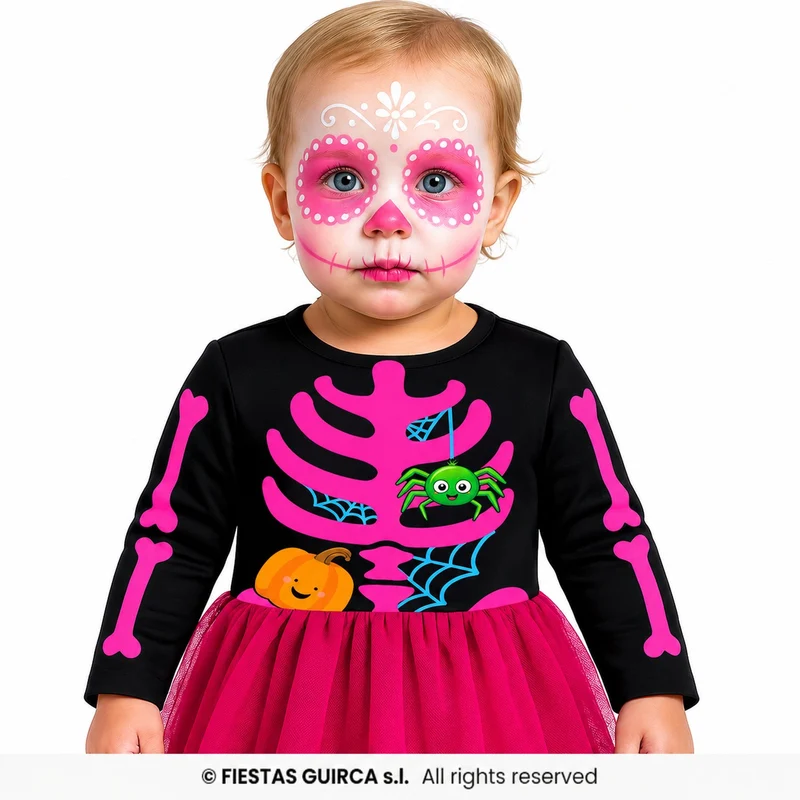 Halloween Babykostüm "Süßes Skelett" für Kinder | 2-tlg.