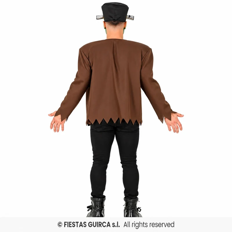 Halloween Herren Kostüm "Grünes Monster Frank" | 3-tlg.