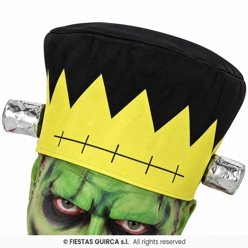 Halloween Herren Kostüm "Grünes Monster Frank" | 3-tlg.