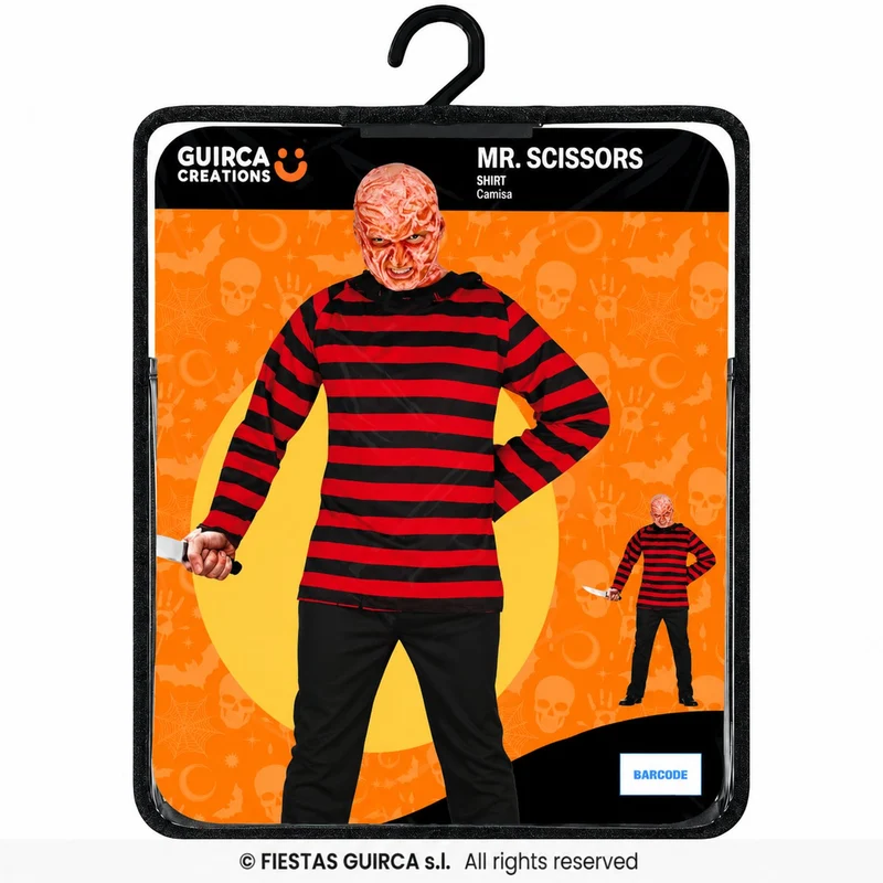 Halloween Herren Kostüm "Albtraum Monster" | Hemd