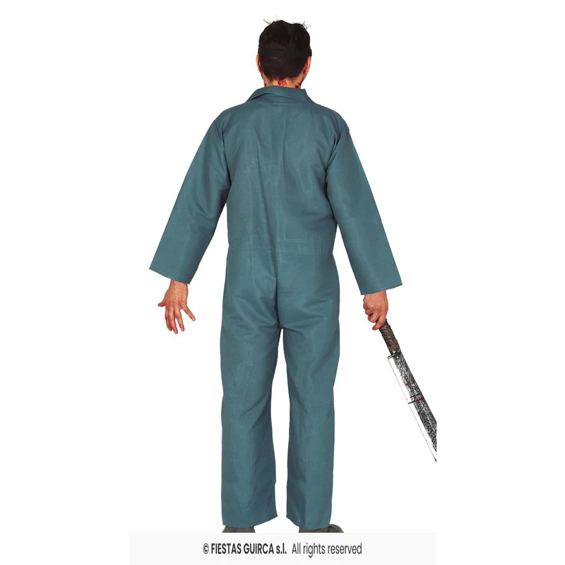 Halloween Herren Kostüm "Psycho" | Blutiger Overall