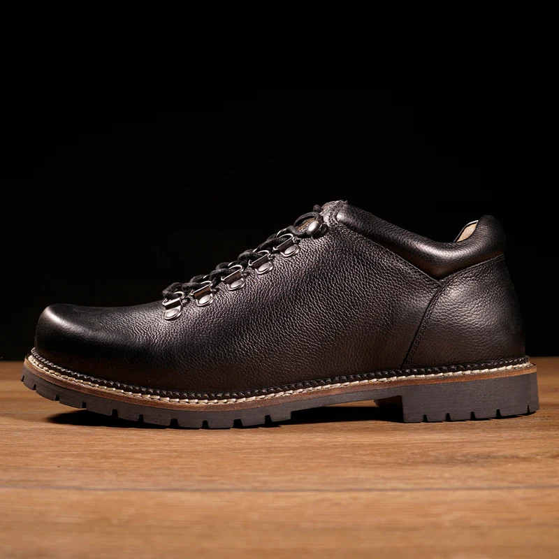 MeiSchua! Haferlschuhe Walter Schwarz Leder
