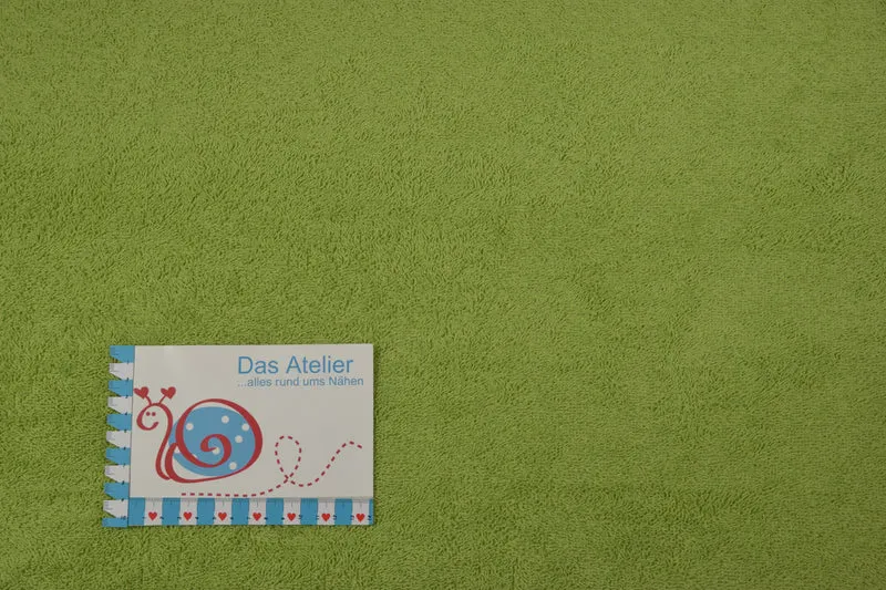 Frottee, apfelgrün