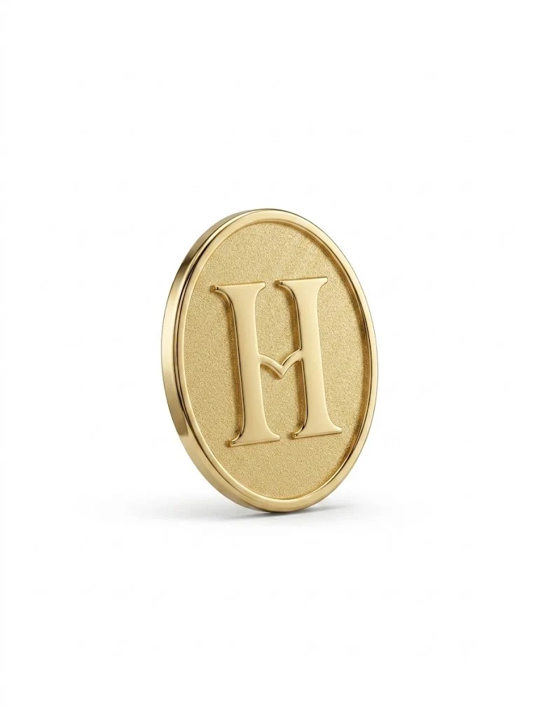 Anstecker Hippodrom Gold