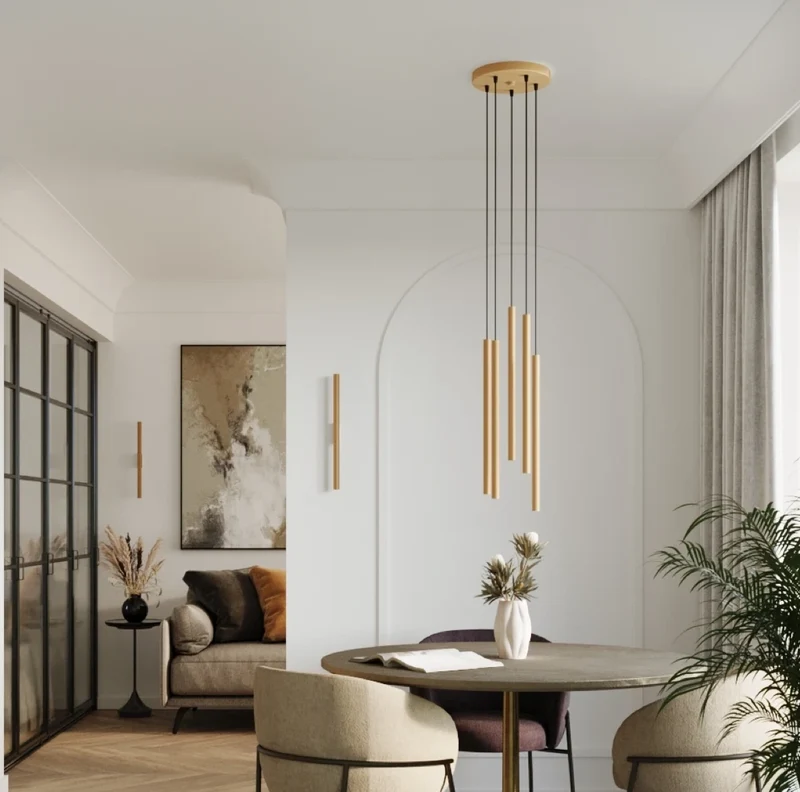 Wandleuchte Gold Pastelo