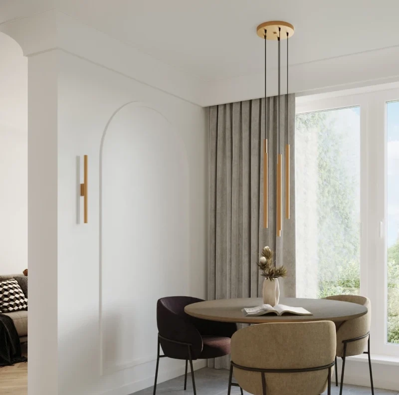 Wandleuchte Gold Pastelo
